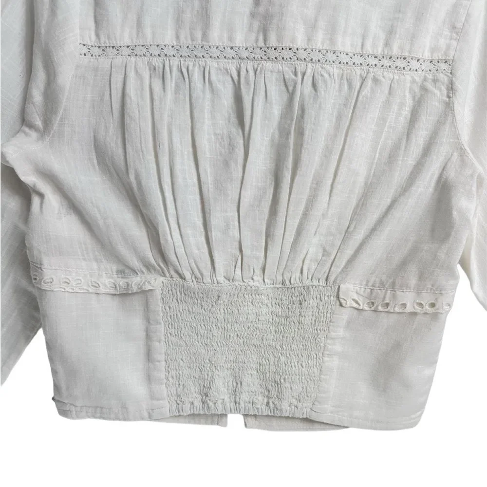 FREE‎ PEOPLE Joi Blouse Size SMALL